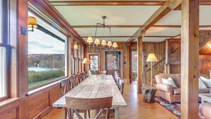 Dining - Grand Lakefront Home in Warren w/ Expansive Patio! (New Preston)