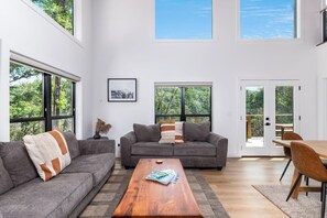 Cabin, 3 Bedrooms | Living area | Smart TV - Splashin At Raven's Ridge 3 Bedroom Cabin by RedAwning (Sevierville)