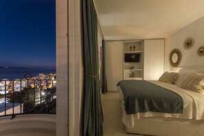 1 bedroom, iron/ironing board, WiFi, bed sheets - LuxuryStudioInVilla Perle II•Shared Pool•Sea View (Makarska)