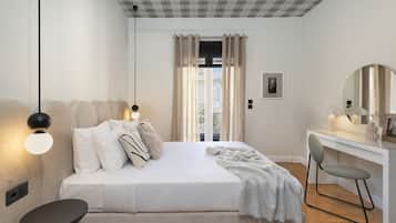 Apartemen Desain, 2 kamar tidur, Bebas Asap Rokok | 2 kamar tidur, kedap suara, Wi-Fi gratis, dan seprai linen