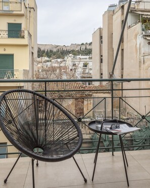 Design Apartment, 2 Bedrooms, Non Smoking | Terrace/patio - Stay Chic Athens  (Athens)