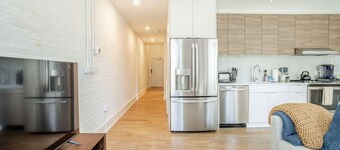 Stylish Dtwn Condo w/King Bed by Kroger, Restaurants + Parking