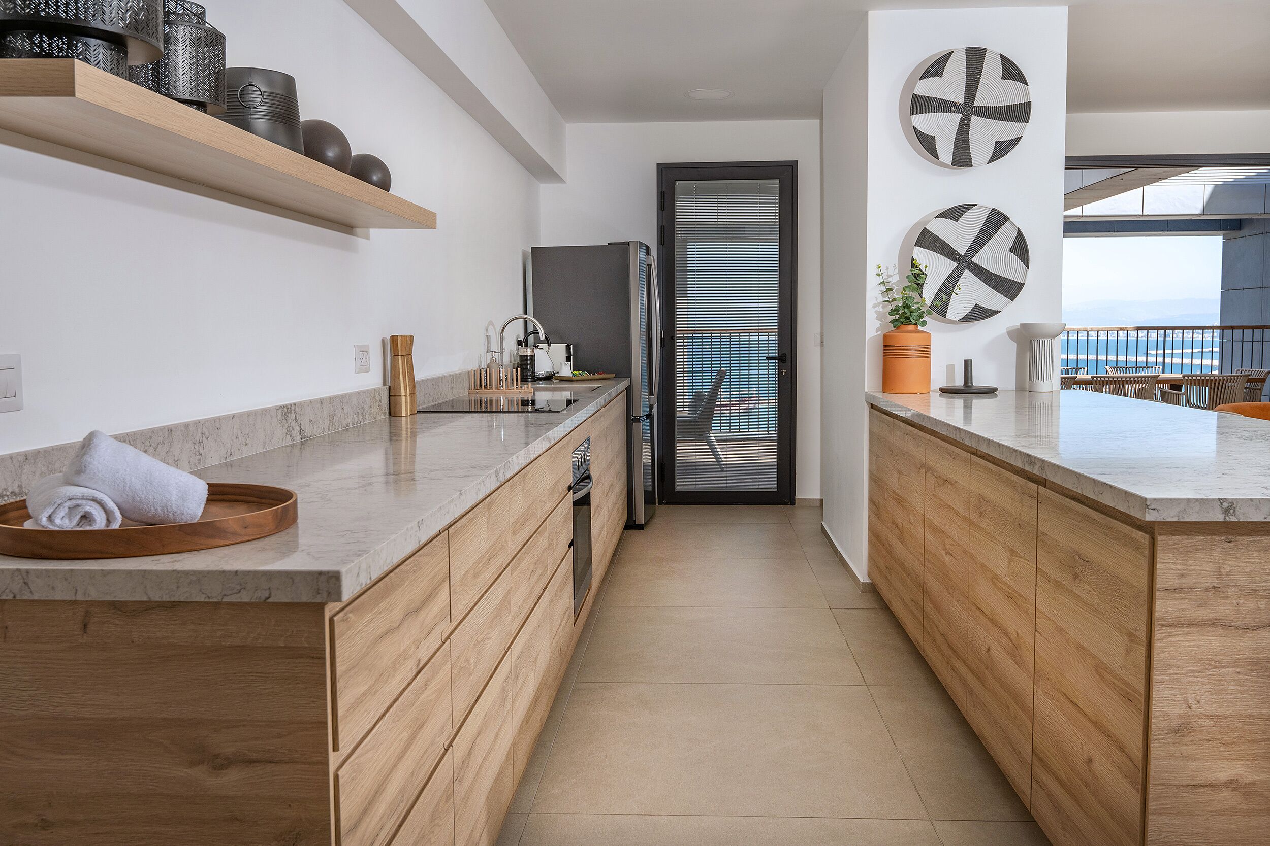 Luxury Apartment, 4 Bedrooms | Private kitchen | Fridge, microwave, oven, coffee grinder