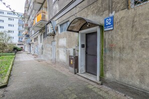 Overnatningsstedets facade