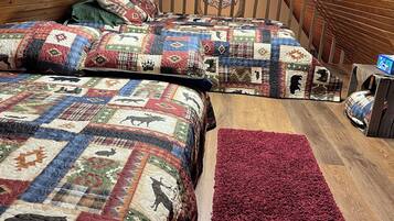 5 chambres, fer et planche à repasser, draps fournis