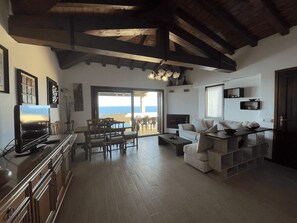 Fireplace - Puntaest Quadrilocale Terrazza Favolosa Vista Mare (Capo Coda Cavallo)