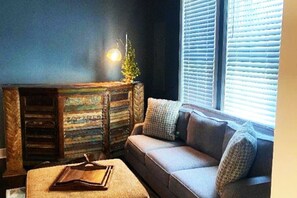 Smart TV, DVD player, books, computer monitors