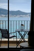 Deluxe Double or Twin Room, Sea View | Terrace/patio