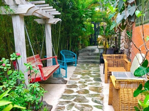 Native organic hospitality experience immerse in the soul of Haitian traditions.