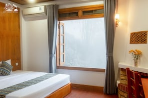 Habitación doble superior, vista a la montaña | Wifi gratis 