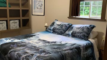 1 chambre, fer et planche Ă repasser, Wi-Fi, draps fournis