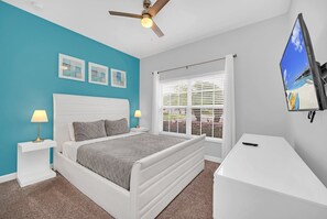 5 habitaciones, tabla de planchar con plancha, wifi y ropa de cama