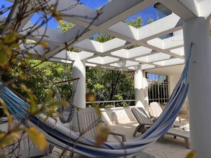 Terrace/patio - Condesa Residence Campeche 6 Just 5 Minutes Away From Parque México and España (Ciudad de México)