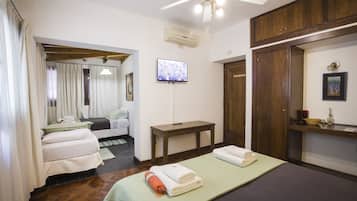 Habitación familiar | 1 dormitorio, caja fuerte, decoración individual