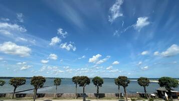 Blick von der Unterkunft