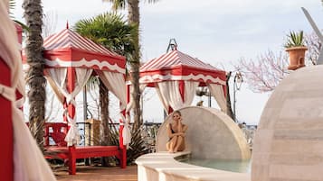 Indoor pool, seasonal outdoor pool