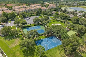 Sports court - Single-Level Themed Home with Pool/Spa, By Disney (Kissimmee)