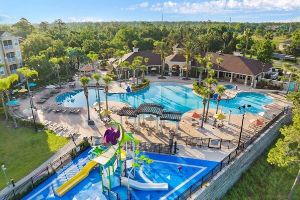 Pool - Single-Level Pool Home, Resort Amenities, Disney (Kissimmee)