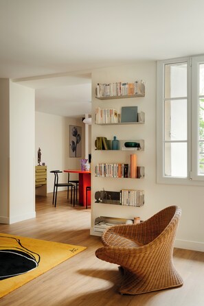 Living area - Edgar Suites Marais - Temple (Paris)