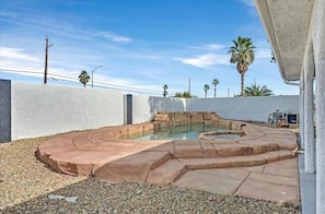 Terrace/patio - Vegas Jackpot: With Pool & Spa (North Las Vegas)