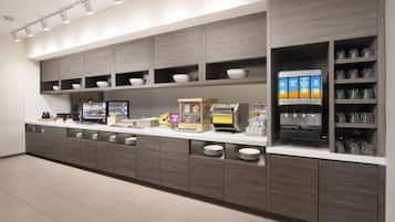 Free daily breakfast