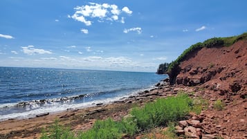 Private beach