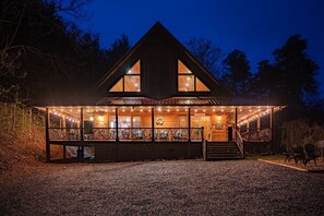 Exterior - Cabin With Views, Hot Tub, Minutes From Downtown, Bryson City NC (Bryson City)