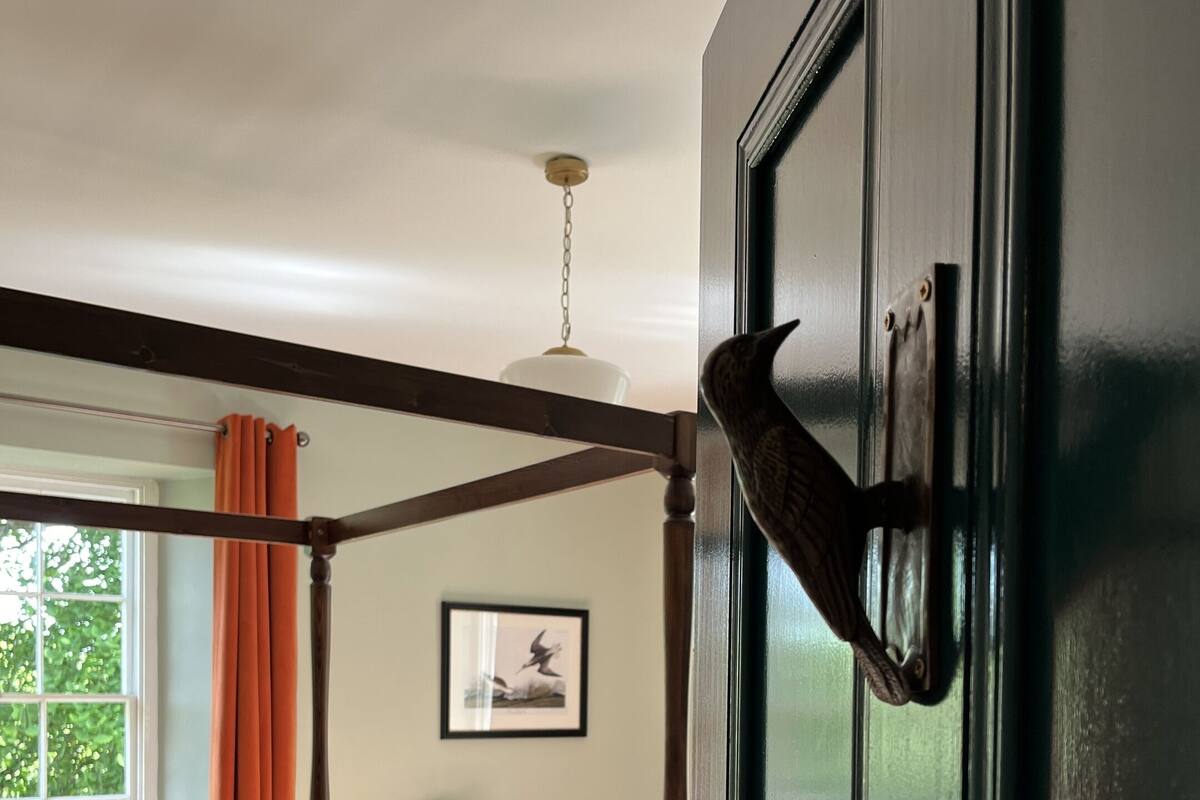 Romantisches Doppelzimmer, mit Bad, Gartenblick