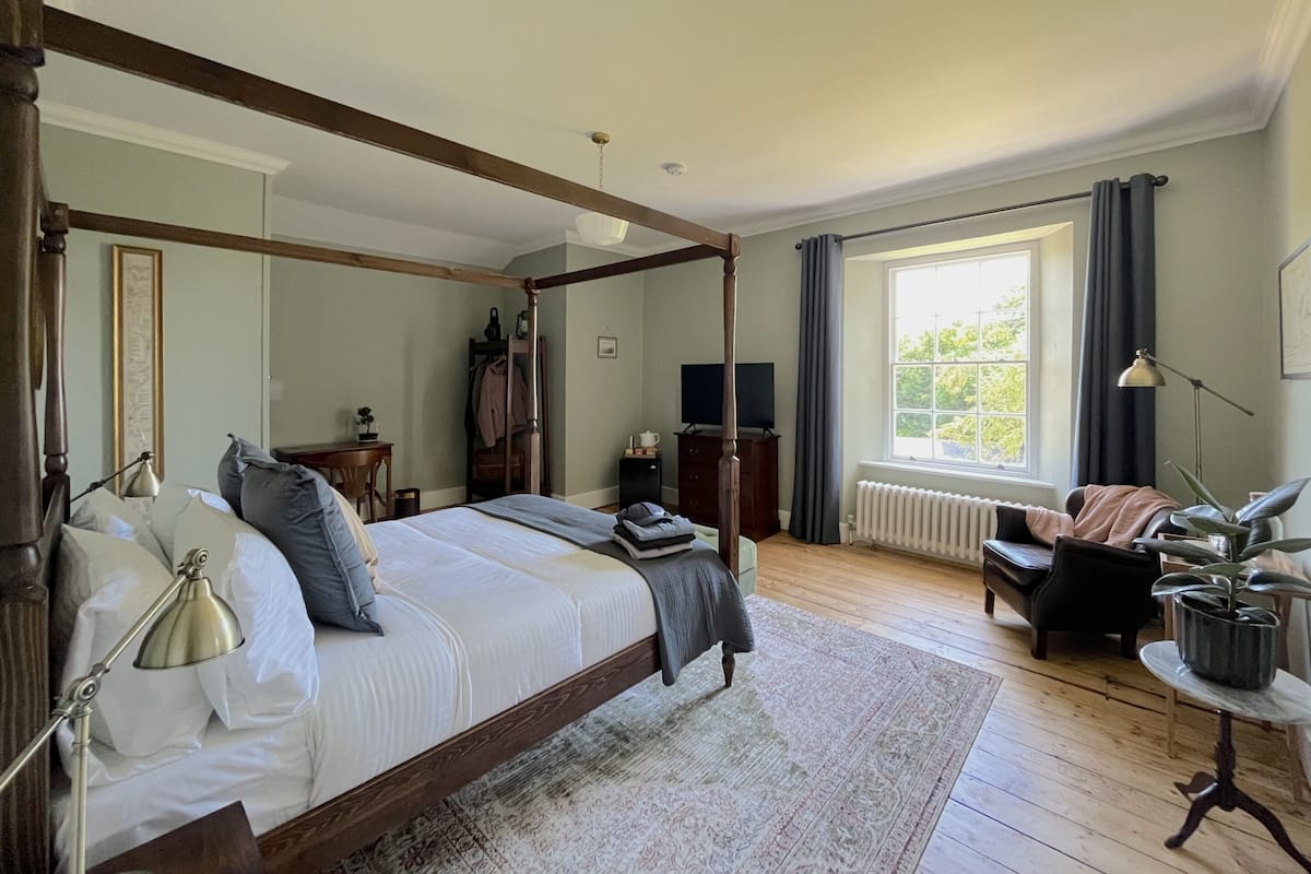 Luxury-Doppelzimmer, mit Bad, Gartenblick