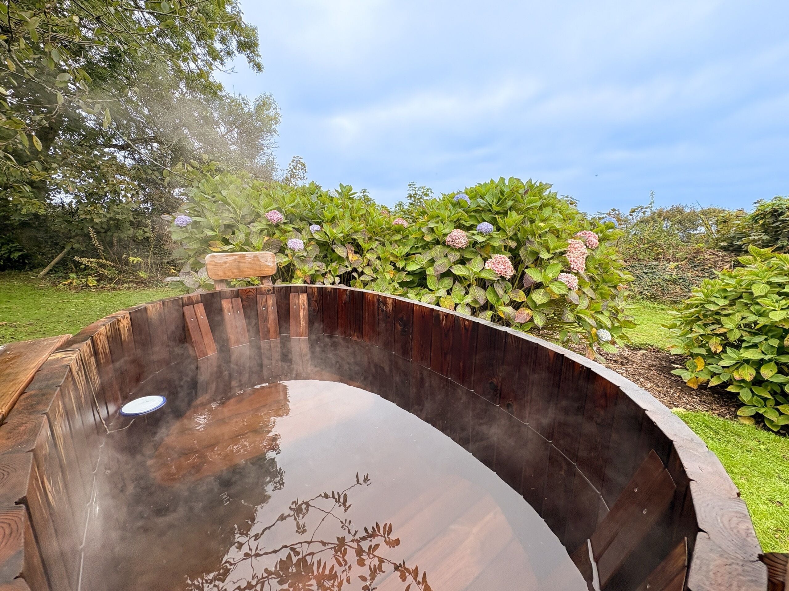 Bain à remous extérieur