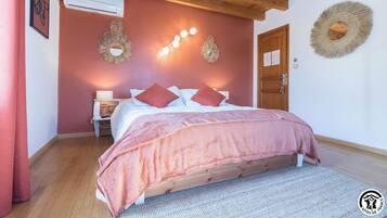 Chambre Deluxe | Coffre-fort, bureau, espace de travail pour ordinateurs portables