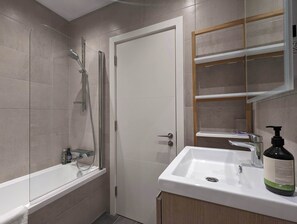 Shower, hair dryer