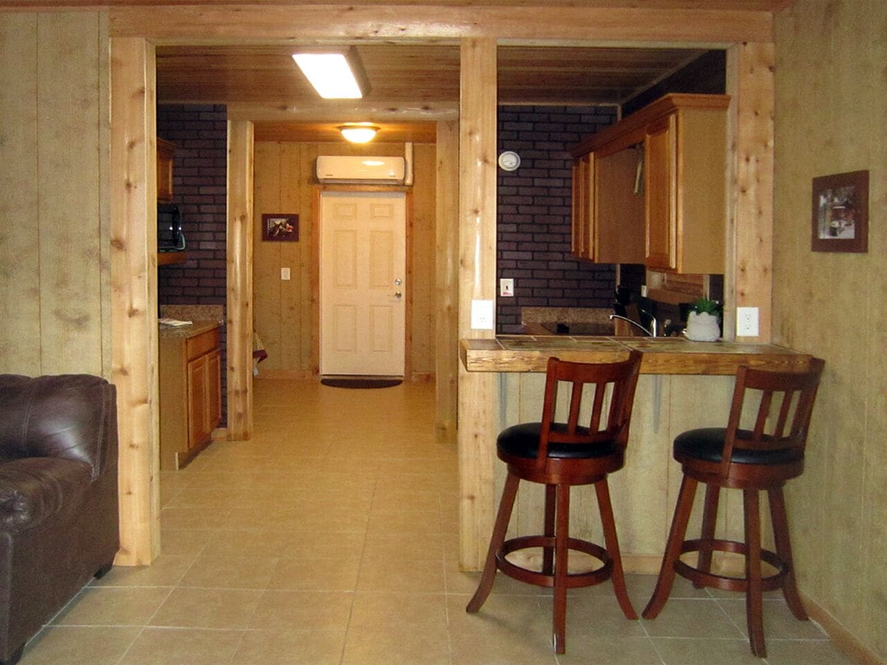 Stovetop, toaster, paper towels