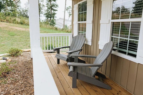 Home built in 2021. Quiet neighborhood, two stories 3 bedroom 2.5 bath.