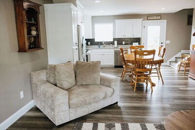 Home built in 2021. Quiet neighborhood, two stories 3 bedroom 2.5 bath.