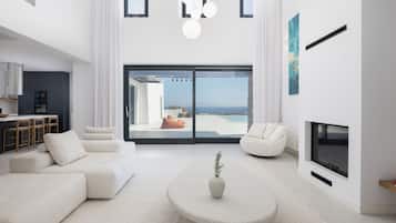 Villa | 1 habitación, minibar y espacio para trabajar con laptop