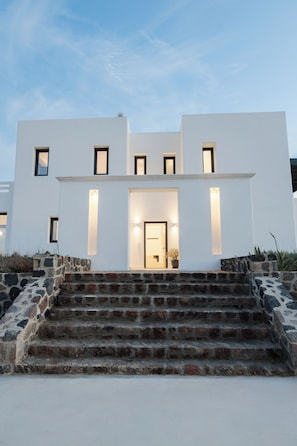 Voorkant van accommodatie