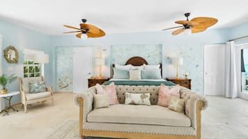 6 bedrooms, iron/ironing board, travel crib, WiFi