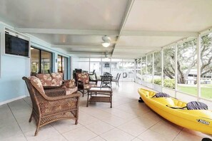 Interior - Sunset on the Bayfront: Waterfront Home with Kayak & Dock (Palm Bay)