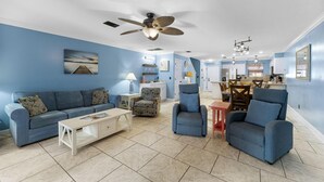 Townhome, Multiple Beds (135 Grande Island Blvd) | Living area - 135 Grande Island Blvd (Panama City Beach)