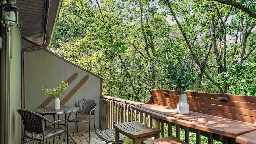 Slope Lodge Prime Skiing Location Indoor Pool, Hot Tub, Sauna Private Deck