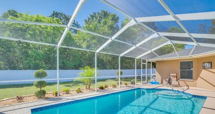 Relax Poolside: Spring Hill Family Home w/ Yard!