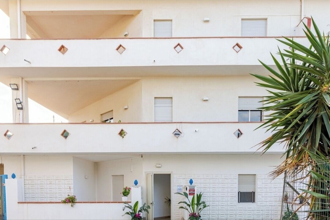 Fassade der Unterkunft