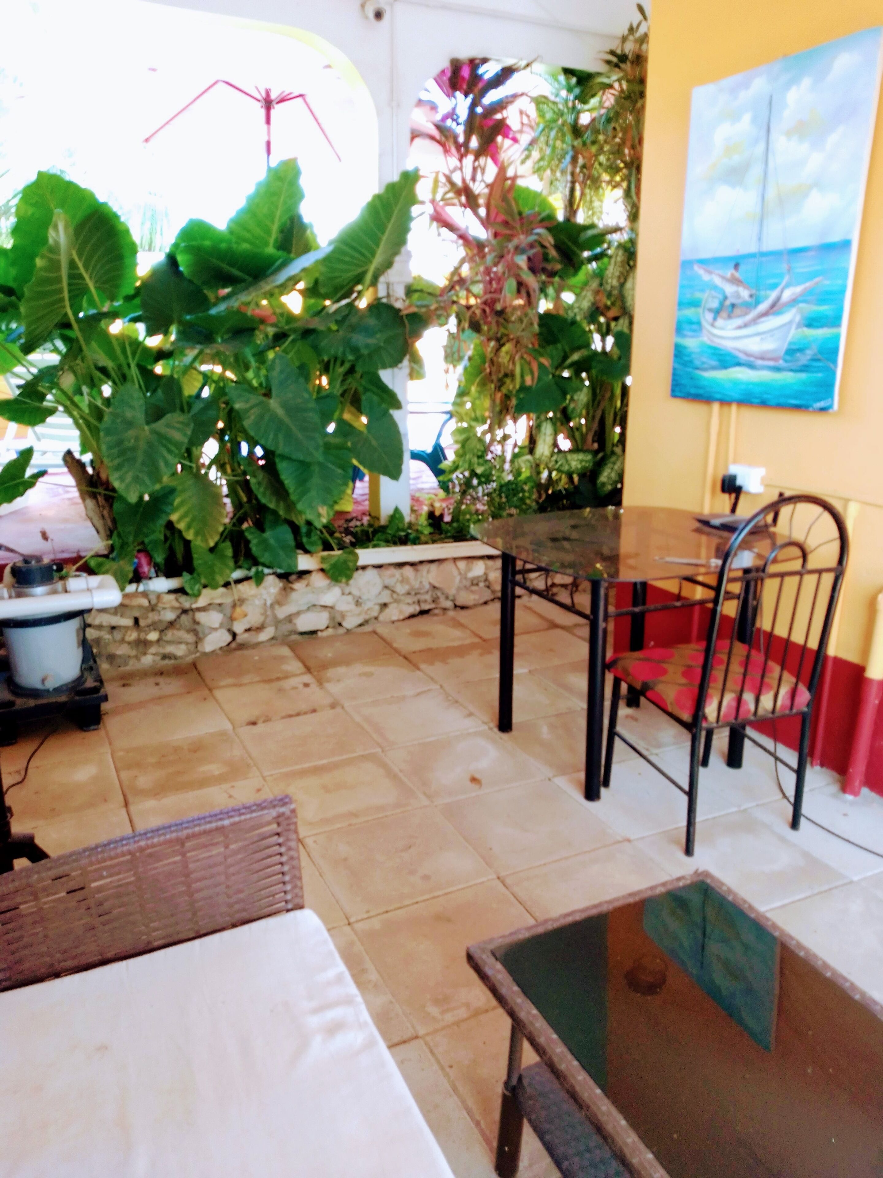 Restaurante al aire libre