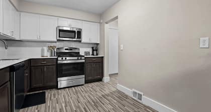 The Best Stay with Parking and Amenities!