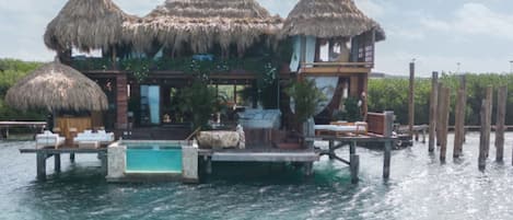 Façade de l’hébergement