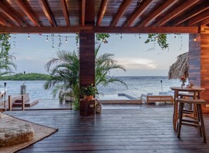 Living area - Overwater penthouse aruba (Savaneta)