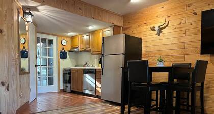 Family Deluxe Lodge Suite: full kitchen + arcade + walk to pool and rodeo