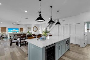 Dining - Brand New 5 bed/6bth Pool home w-115ft of dockage - available with 2 more homes (Marathon)