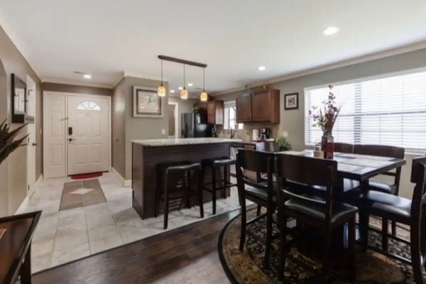 Kitchen and dinning room